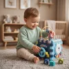 MONI montessori kocka KÉK
