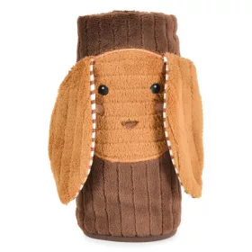 TAKARÓ Coco Puppy nyuszi fülekkel 90x75cm BARNA