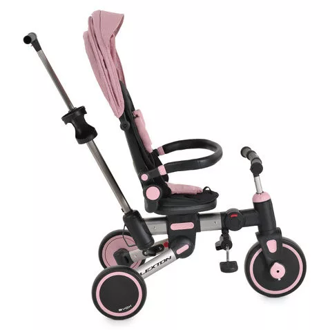 FLEXTON tricikli 6in1 futóbiciklivé alakítható PINK