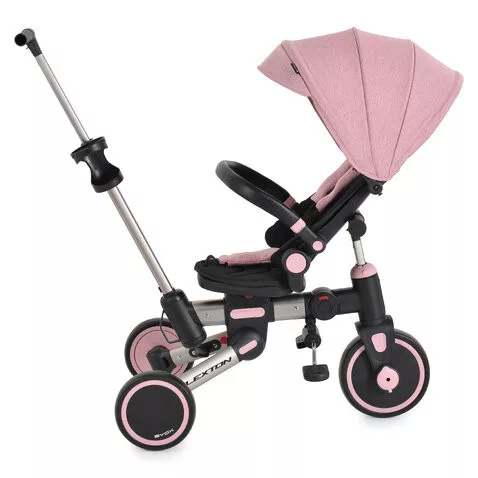 FLEXTON tricikli 6in1 futóbiciklivé alakítható PINK