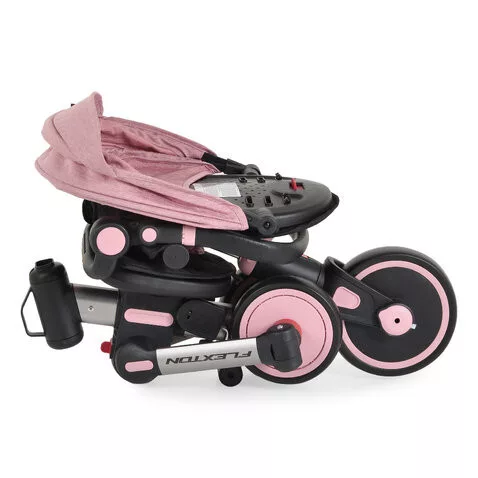 FLEXTON tricikli 6in1 futóbiciklivé alakítható PINK