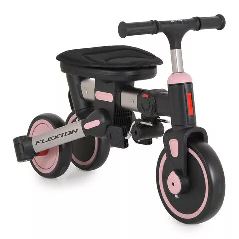 FLEXTON tricikli 6in1 futóbiciklivé alakítható PINK