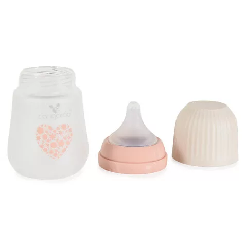 AMORI üveg cumisüveg széles szájú 180ml anticolic PINK