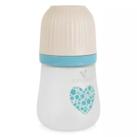 AMORI üveg cumisüveg széles szájú 180ml anticolic KÉK