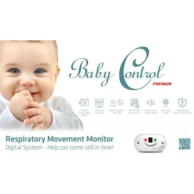   Baby Control Premium légzésfigyelő készülék 1 extra nagy lappal