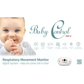   Baby Control Pro 2 légzésfigyelő készülék 28x47 cm 2 lappal