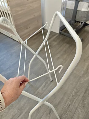 Kádállvány összecsukható kádhoz 80cm/kád nélkül "A" FEHÉR
