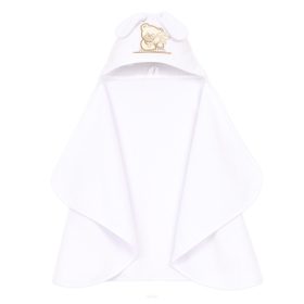 MTT Kapucnis macifüles fürdőlepedő - Fehér