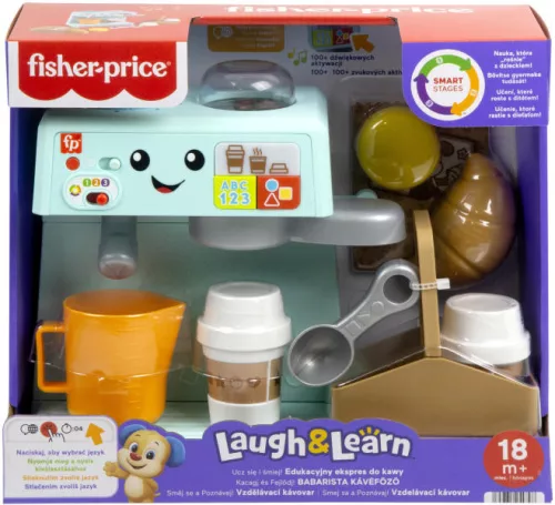 Fisher Price: Kacagj és fejlődj babarista kávéfőző