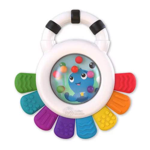 Baby Einstein Szenzoros csörgő és rágóka BPA-mentes Outstanding Opus™ 3m+