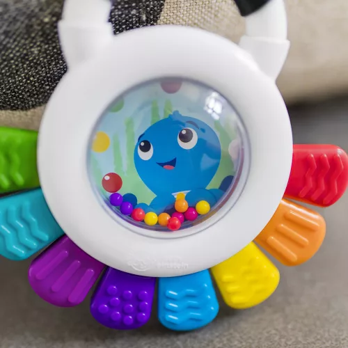 Baby Einstein Szenzoros csörgő és rágóka BPA-mentes Outstanding Opus™ 3m+