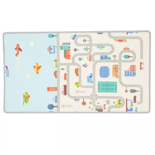 Moni Toys Habtapi XPE játszószőnyeg (100x180cm) - Kék