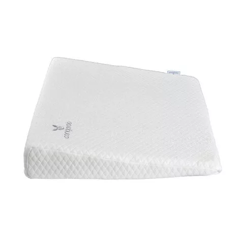 ADORE Reflux elleni ék alakú Memóriahabos Párna 60x45 cm - fehér