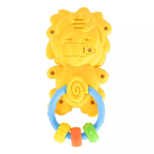 Moni Toys Interaktív csörgő, hang és fényhatásokkal - Oroszlán
