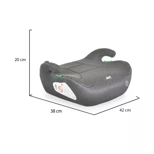 Moni Jet I-Size ülésmagasító (125-150cm) - Sötétszürke