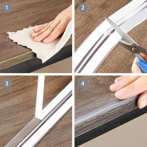 BabyOno Bababiztonsági élvédő, sarokvédő szalag átlátszó 3m