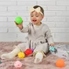 Akuku - puha, BPA mentes szenzoros labdák (8 db) - Multicolor