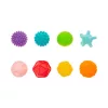 Akuku - puha, BPA mentes szenzoros labdák (8 db) - Multicolor