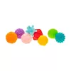 Akuku - puha, BPA mentes szenzoros labdák (8 db) - Multicolor