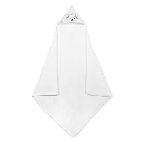 Akuku kapucnis babatörölköző 100x100 cm – fehér süni