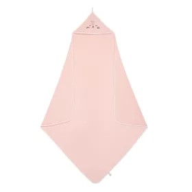   Akuku kapucnis babatörölköző 100x100 cm – rózsaszín cica