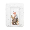 Ceba Baby puha pelenkázó lap 50x70 cm - Basic Forest Friends