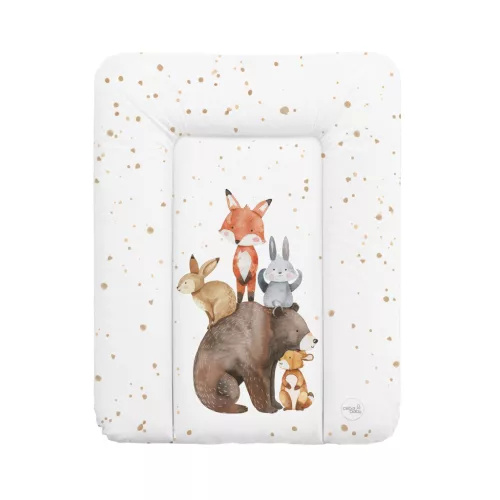 Ceba Baby puha pelenkázó lap 50x70 cm - Basic Forest Friends