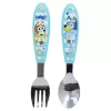 Bluey Yummy fém ergonomikus inox evőeszköz készlet - 2 darabos