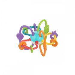 Flexibilis karikás rágókás csörgő - Multicolor