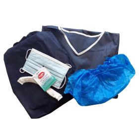 Apás szülés szett fertőtlenítő kendővel - L