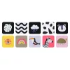 Taf Toys Kontrasztos újszülött fejlesztő és játékkészlet Hello Baby Newborn kit - Ajándékszett