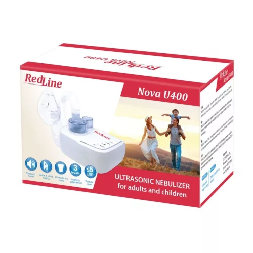 RedLine Nova U400 ultrahangos inhalátor készülék, gyerekeknek és felnőtteknek