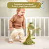 Táncoló, éneklő és beszélő interaktív plüss játék - Dínó - Bluetooth - Tumama