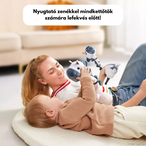 Táncoló, éneklő és beszélő interaktív plüss játék - Zebra - Bluetooth - Tumama