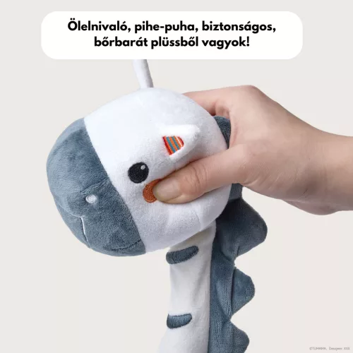 Táncoló, éneklő és beszélő interaktív plüss játék - Zebra - Bluetooth - Tumama
