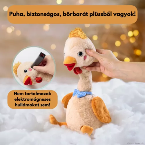 Táncoló, éneklő és beszélő interaktív plüss játék - Pipi - Tumama