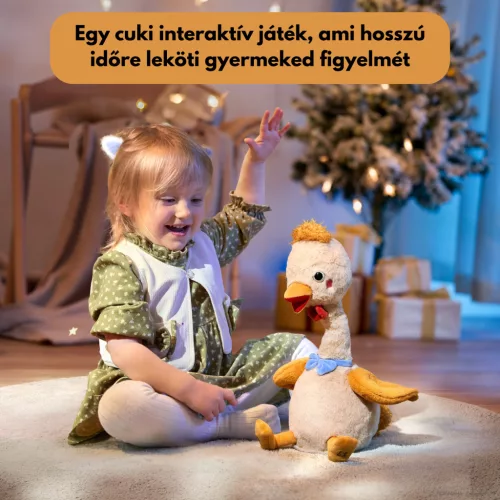 Táncoló, éneklő és beszélő interaktív plüss játék - Pipi - Tumama