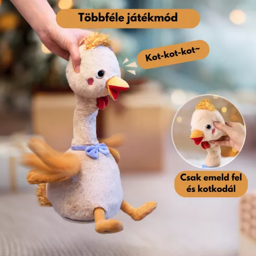 Táncoló, éneklő és beszélő interaktív plüss játék - Pipi - Tumama