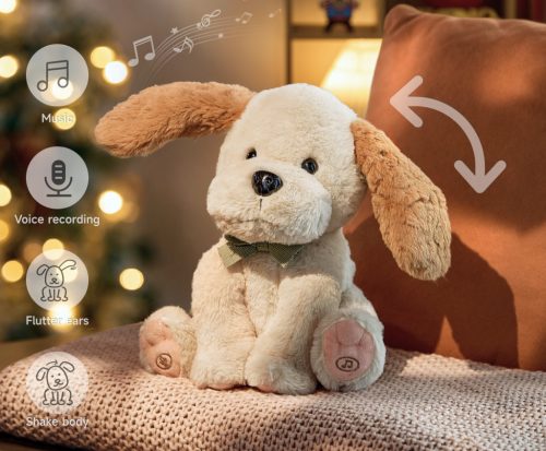 Táncoló, éneklő és beszélő interaktív plüss hosszú fülű kiskutya - Tumama