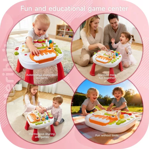 Tumama Kids Meribbit 7 az 1-ben baba activity asztal
