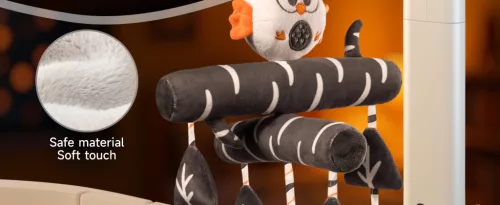 Kontrasztos Altatódalos Zenélő Körforgó, Projektor, Bluetoot - Tumama Kids