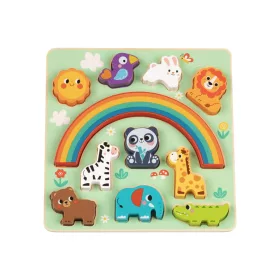 Moni 2in1 egyensúlyozó puzzle balance Állatos