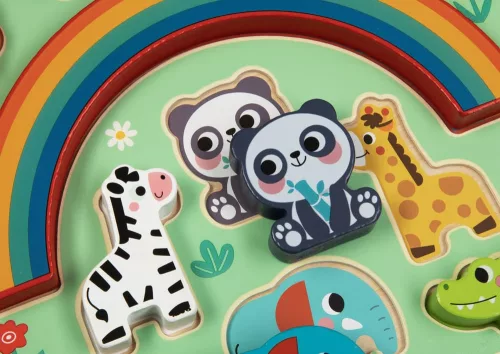 Moni 2in1 egyensúlyozó puzzle balance Állatos