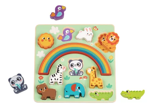 Moni 2in1 egyensúlyozó puzzle balance Állatos