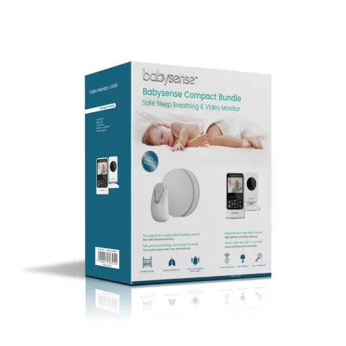 BabySense 7 légzésfigyelő és V24R kamerás bébiőr szett