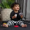 BABY EINSTEIN Rágóka BPA mentes Építőjáték, Keljfeljancsi Zebra Stack & Wobble Zen™ 3hó+