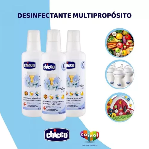 Chicco fertőtlenítő folyadék 1000ml + Ajándék fürdőjátékkal