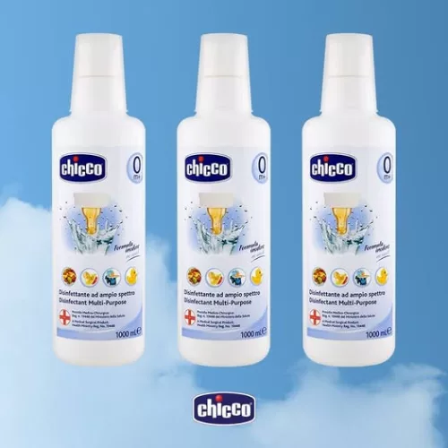 Chicco fertőtlenítő folyadék 1000ml + Ajándék fürdőjátékkal