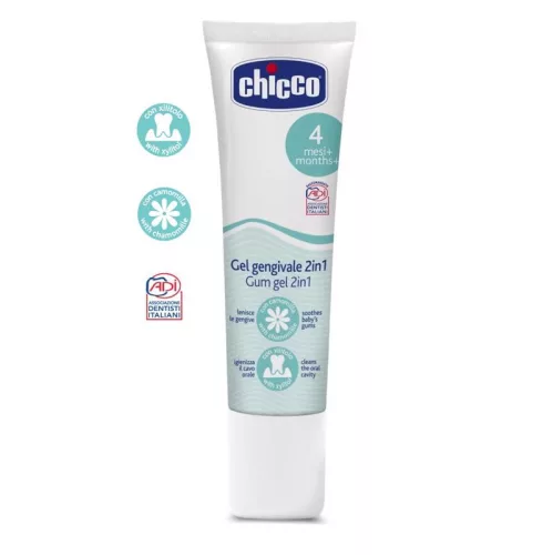 Chicco nyugtató fogzási ínyzselé, tisztító hatással 30 ml – 4h+