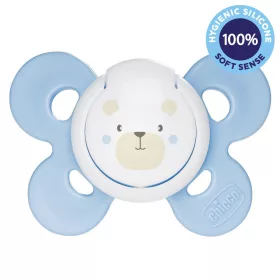   Chicco Physio Comfort szilikon cumi 2-6 hó fiú - mackó 1 db